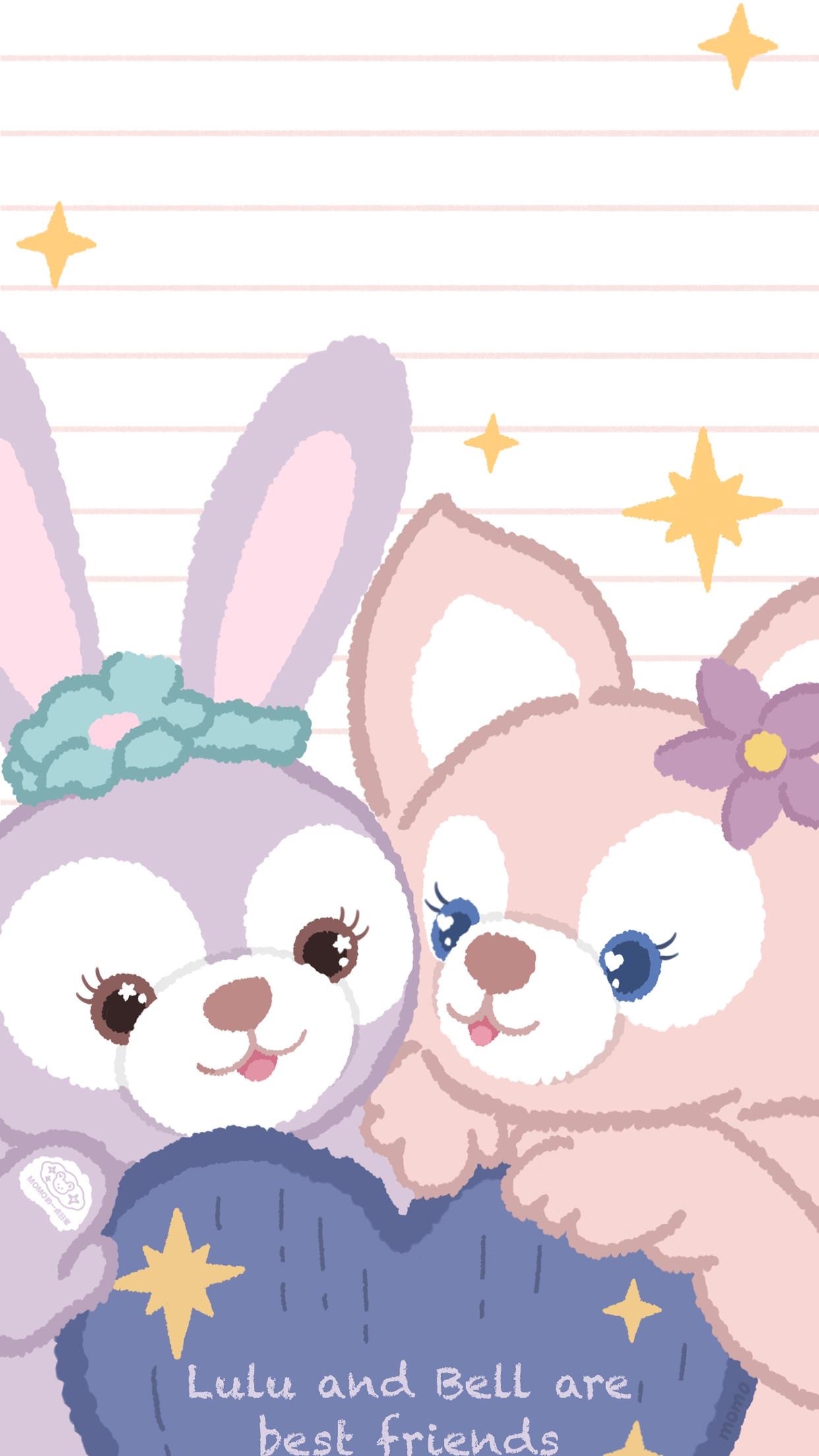 一组可爱卡通壁纸 高清壁纸无水印