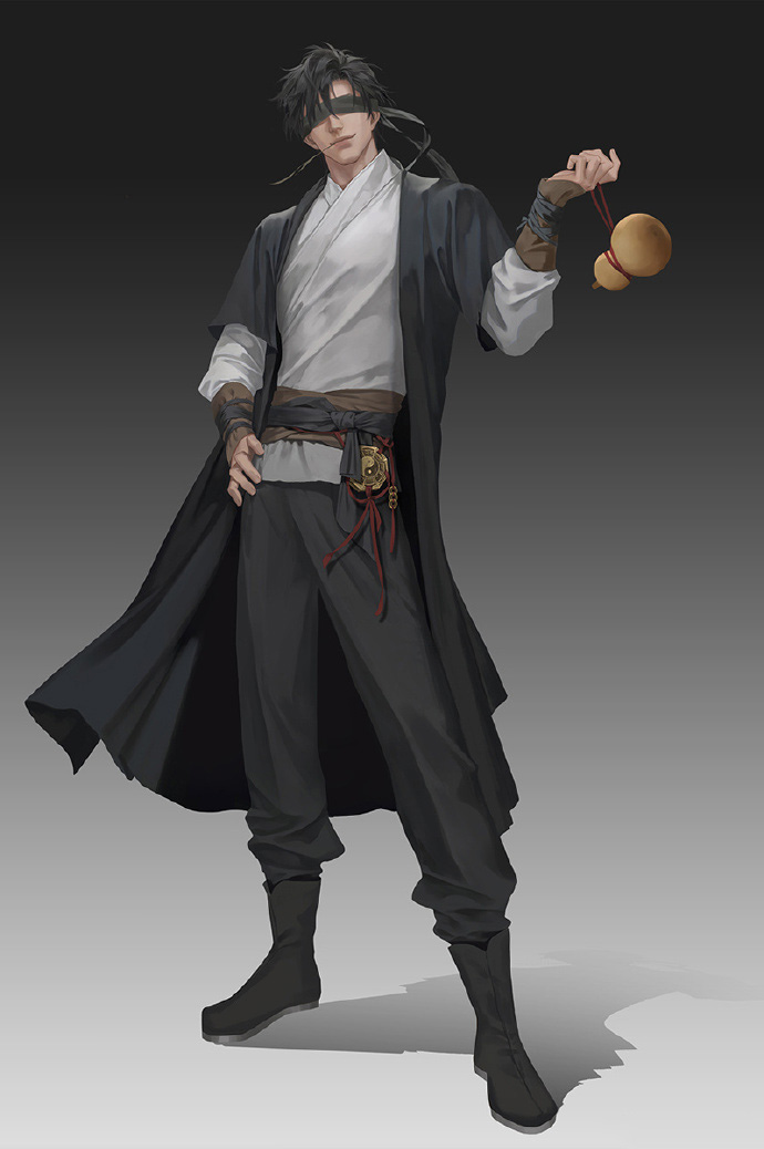 《盗墓笔记》国风版的众人,飞鱼服张起灵绝了,黑眼镜像潇洒侠客