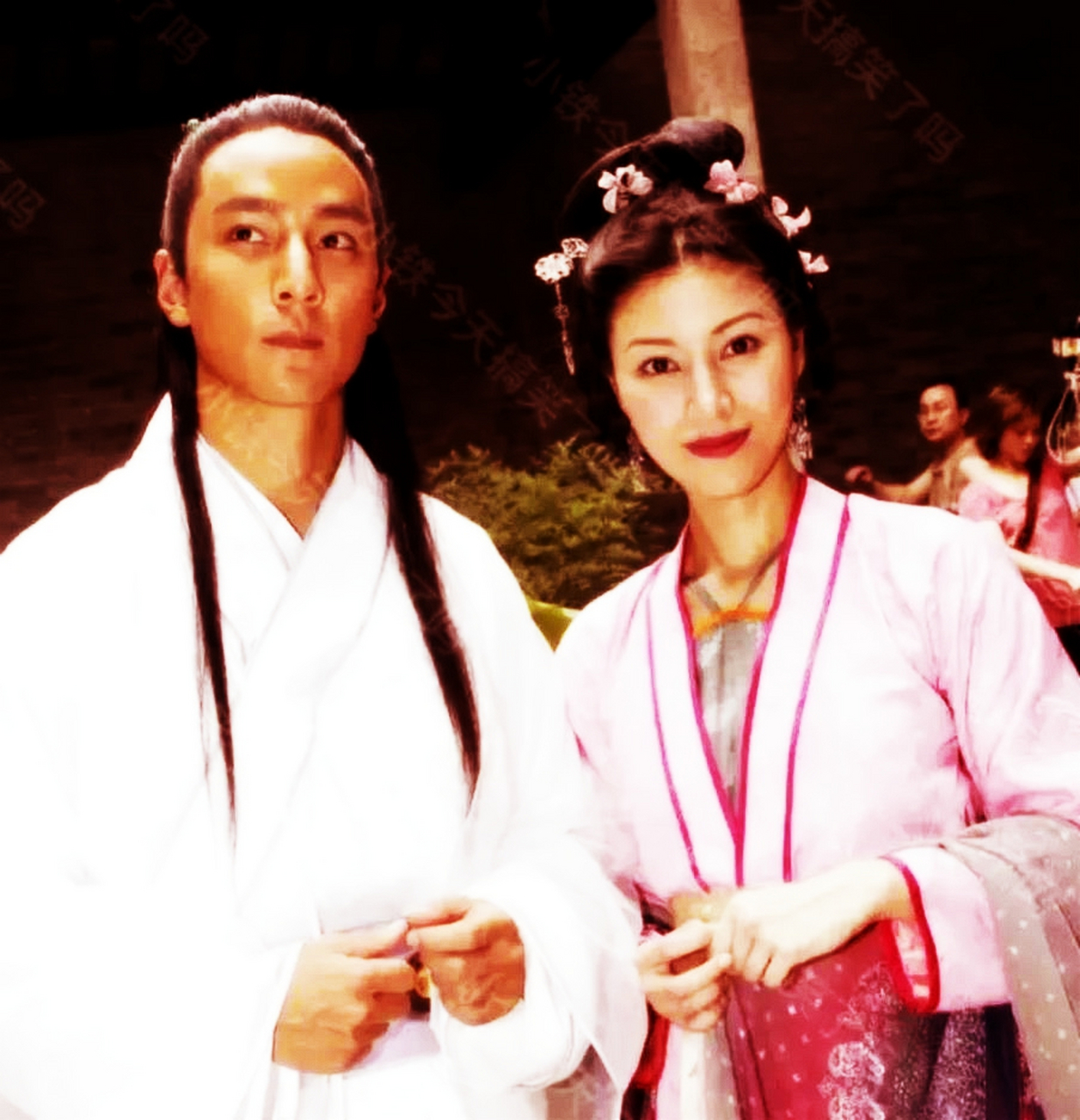 吴彦祖和李嘉欣一人分饰两角.