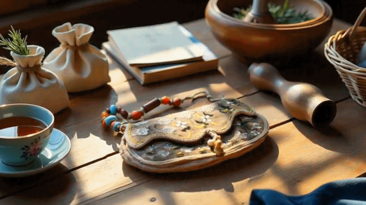 制作講究還能儲物,古人的端午儀式感藏在這件“千歲香包”里-有駕 制作講究還能儲物,古人的端午儀式感藏在這件“千歲香包”里-有駕