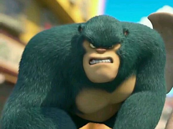 盘点熊出没里的四位大力士,其中三位是动物,最后一位是女生