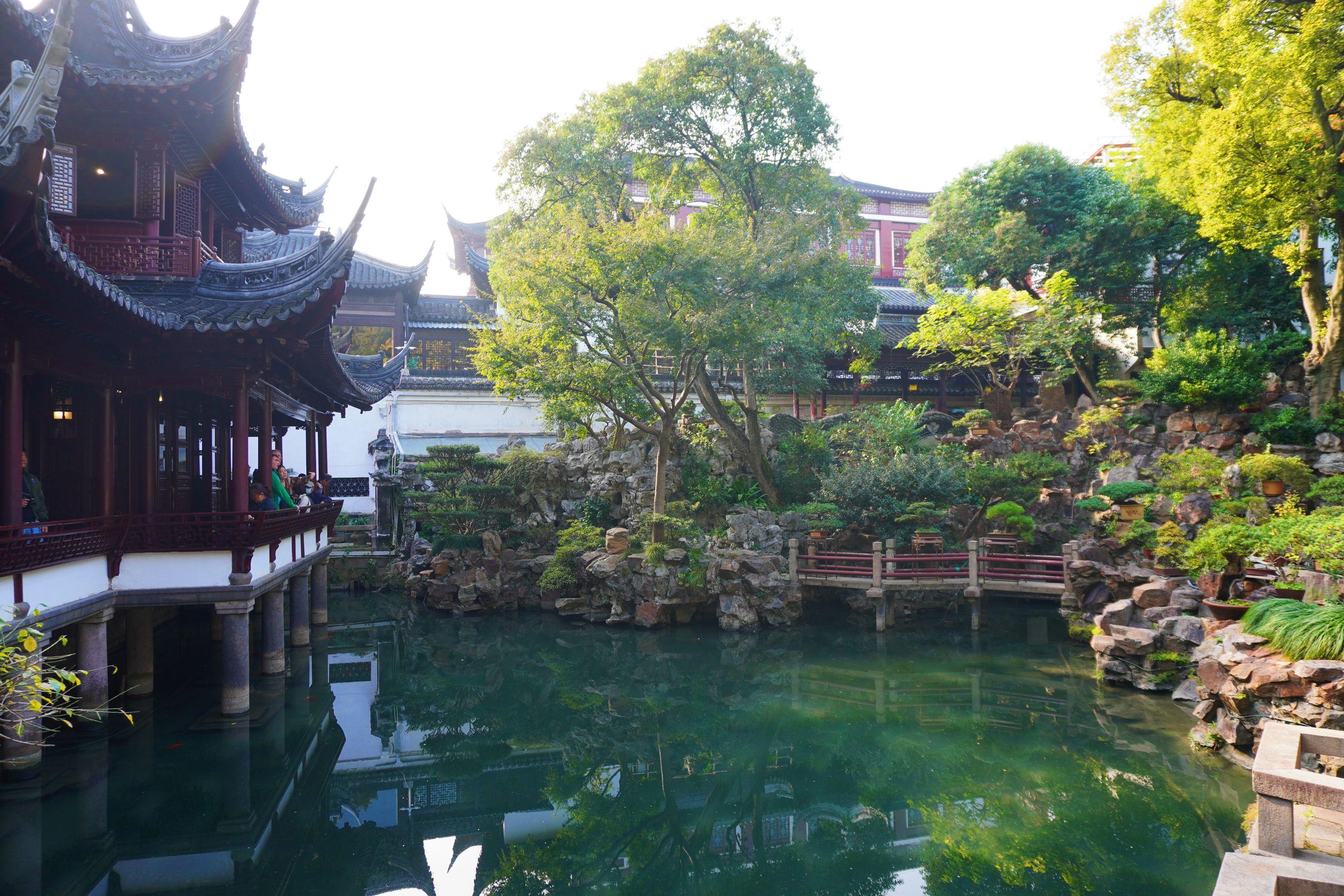 黄浦赏秋地图|豫园:古风滤镜下的水光山色