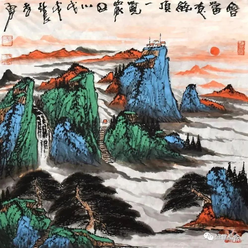 张孝勇:笔墨交融的"五行山水"