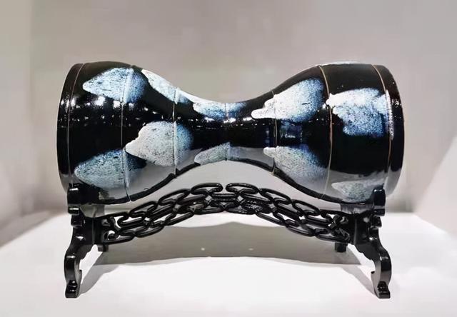 河南鲁山袁留福花瓷作品被浙江省非物质文化遗产馆收藏