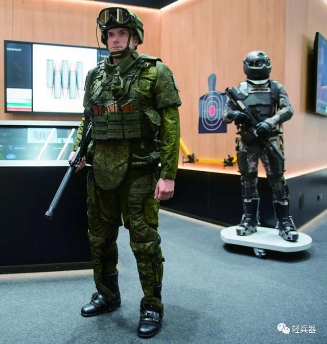 变色龙涂层,钛合金外骨骼,防雷靴……俄罗斯未来战士单兵作战系统