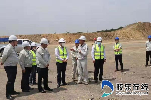市领导到福山区督导安全生产工作
