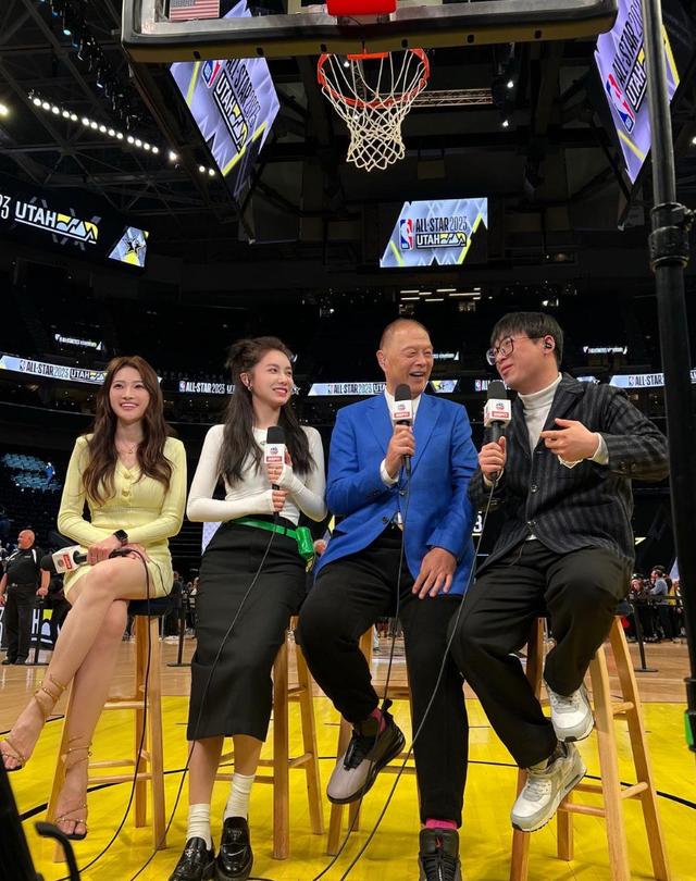 nba美女记者孟超