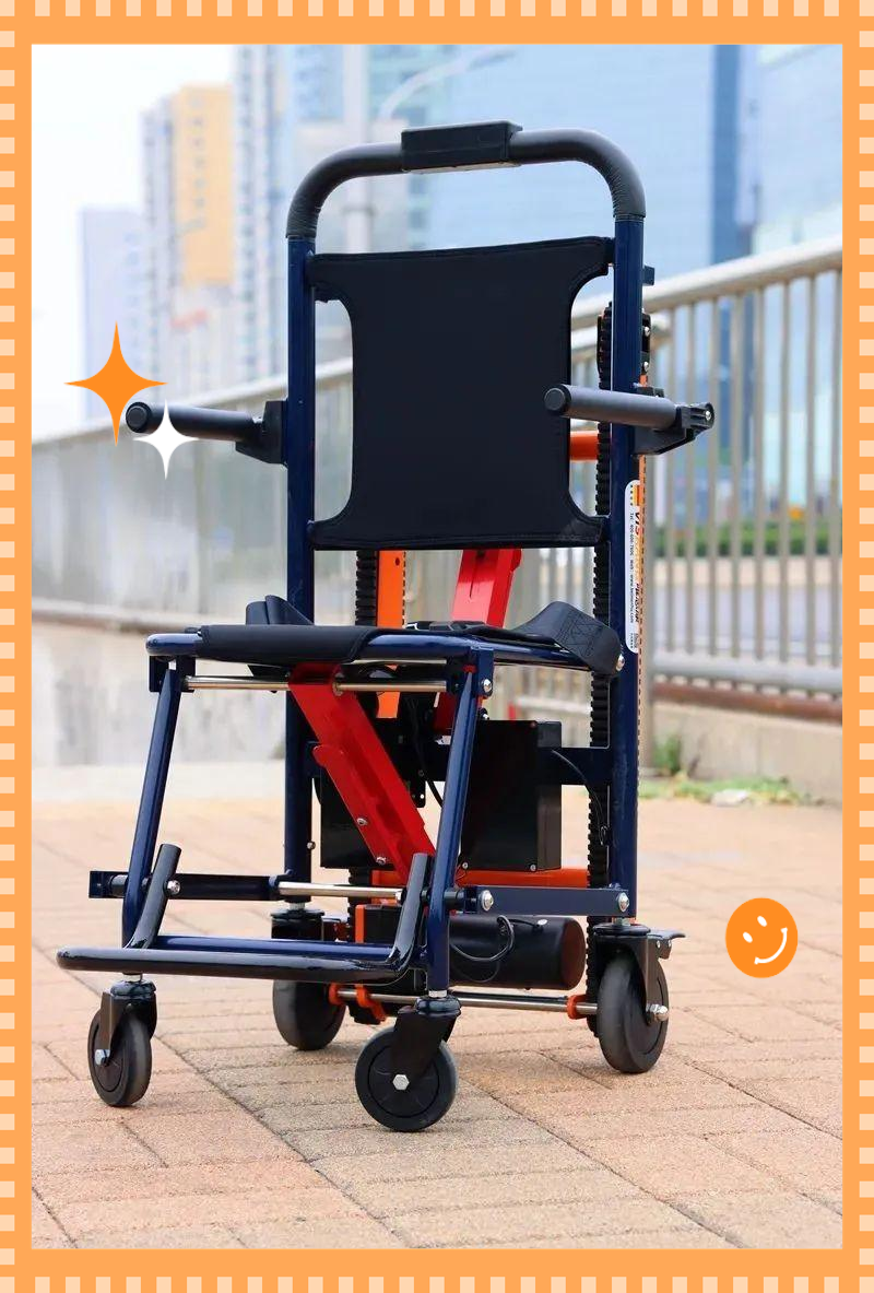 智能电动爬楼机,助力老人轻松上下楼!