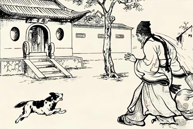 民间故事:黑狗日渐消瘦,老汉半夜躲起来偷看,却被吓得毛骨悚然