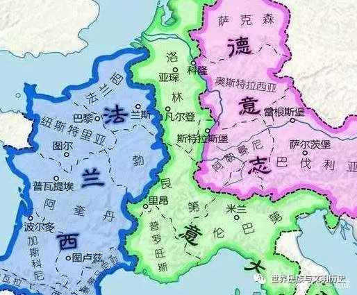 「欧洲蛮族诸王国」西法兰克王国(一:历史沿革