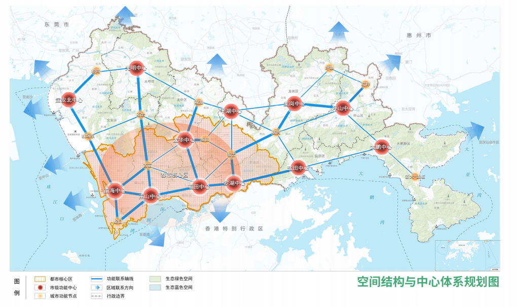 深圳市国土规划蓝图来了,人才房,安居房不低于新增住房的60%,加大医疗