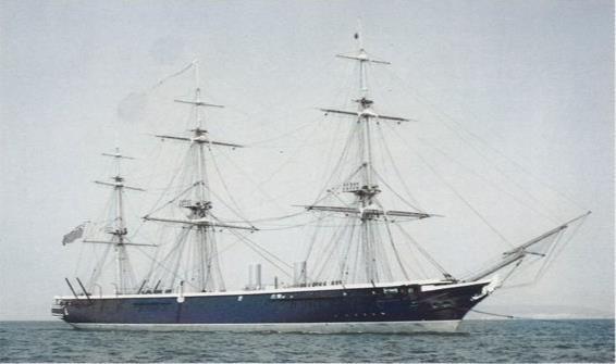 英国首级蒸汽铁甲战舰勇士级铁甲舰