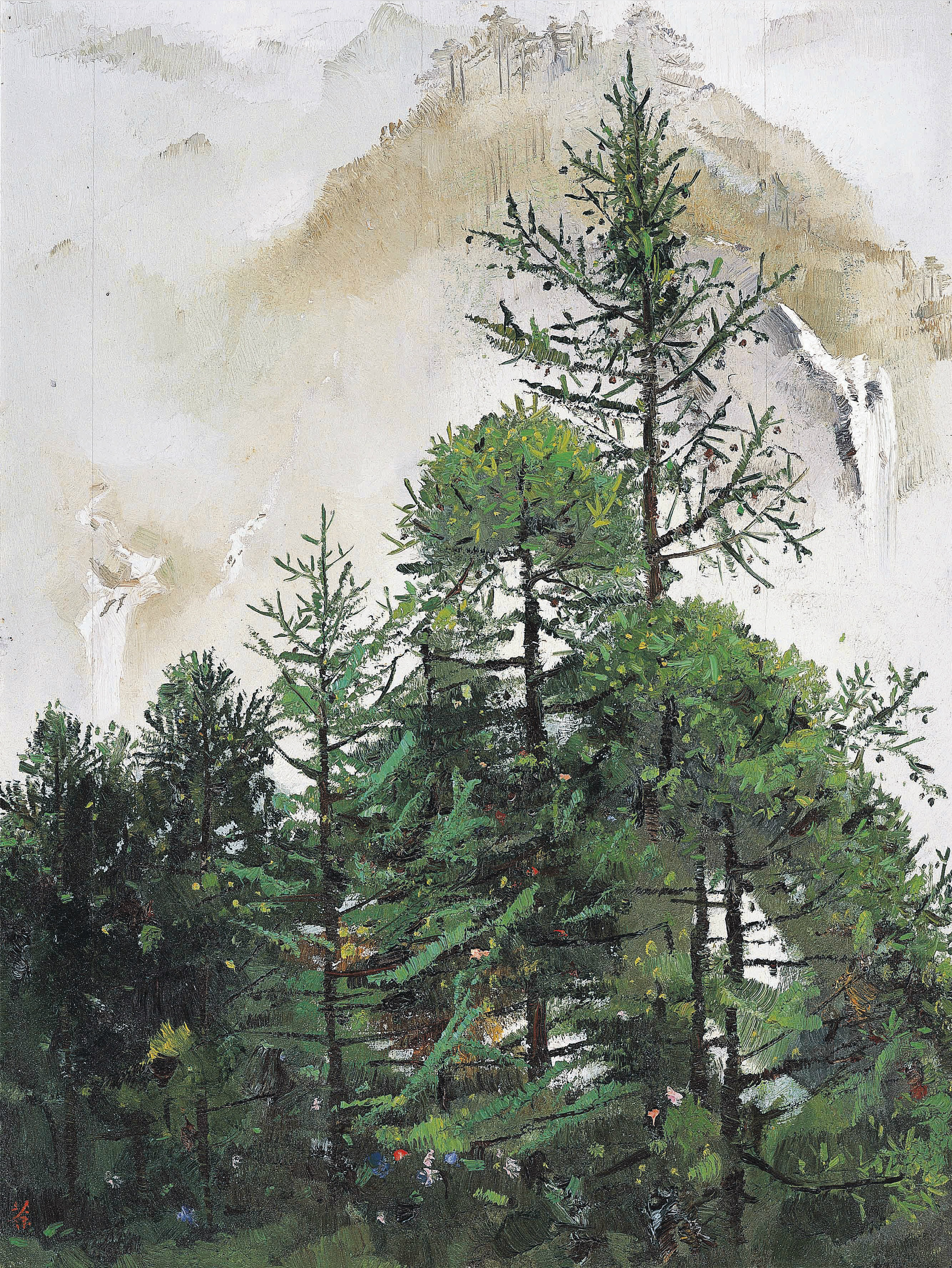 中国美术大师,吴冠中油画作品鉴赏