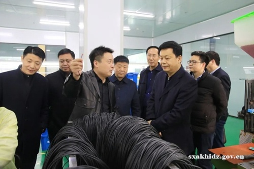 正威国际集团战略委员会总裁周啸虎来安康高新区考察