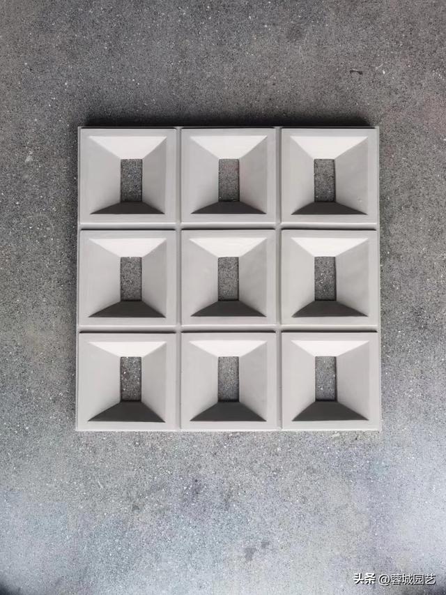空心砖水泥砖构件网红隔断墙pu石材发泡陶瓷
