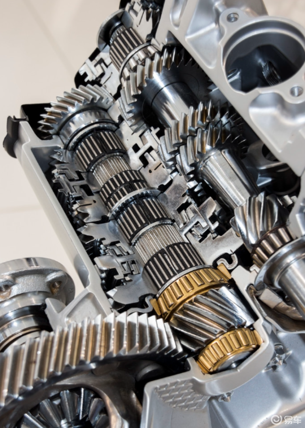 变速器变速器,又称变速箱,是用于改变来自发动机的转速和转矩的机构