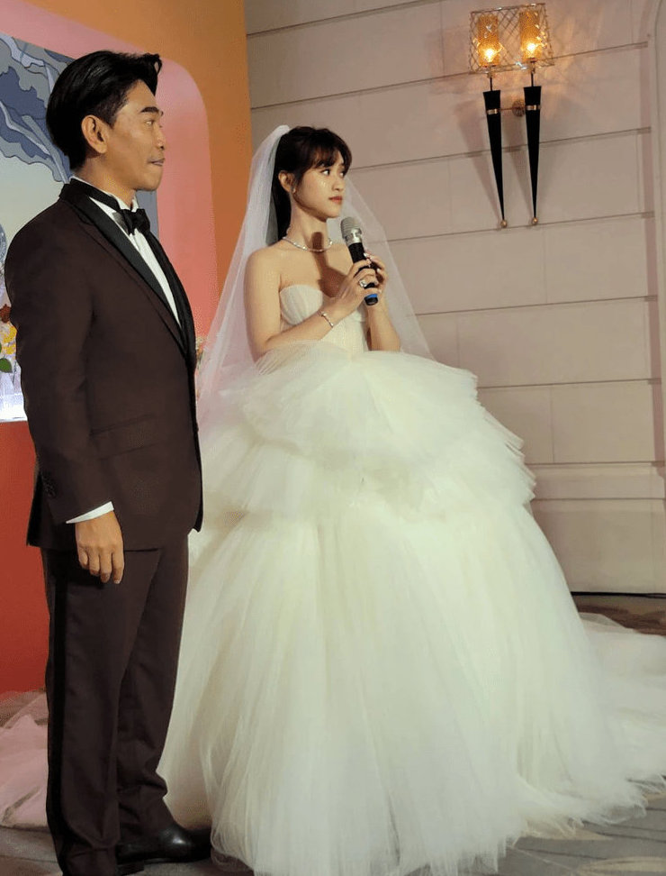 吴宗宪大女儿结婚,罗志祥低调现身,新娘吴姗儒气质真好