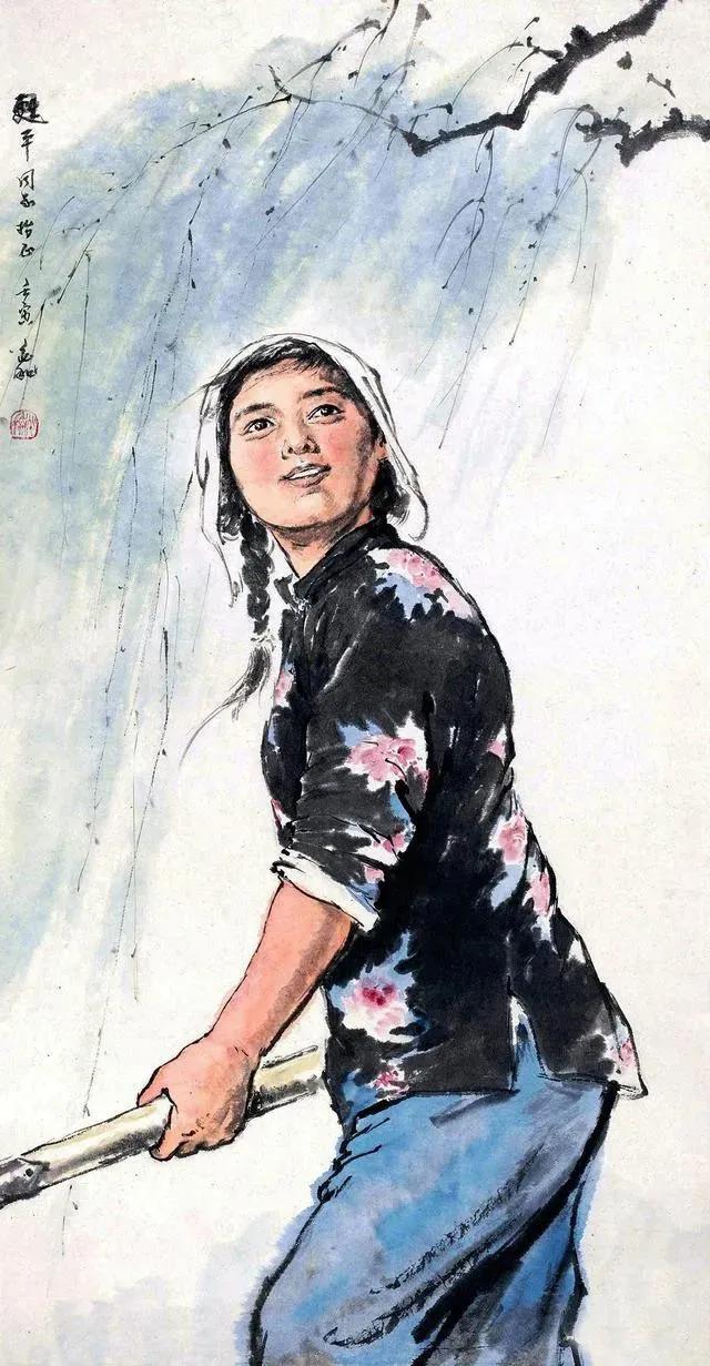 好雨知时节:一组国画春耕图,太美了