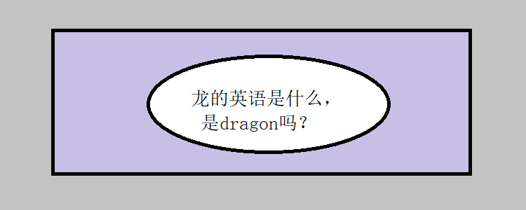 龙的英语是什么,是dragon吗?