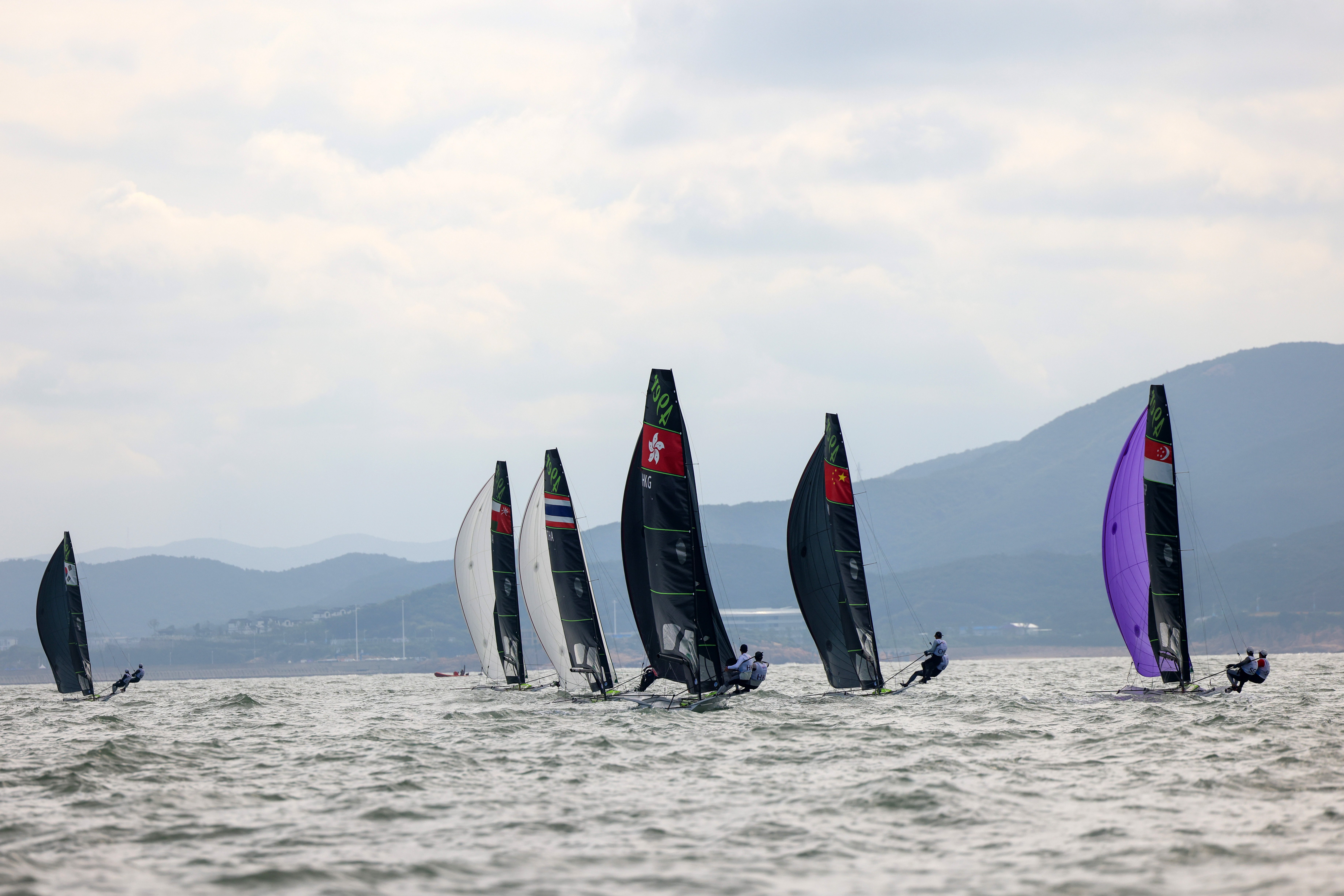 帆船——男子快速艇-49人级第四日赛况