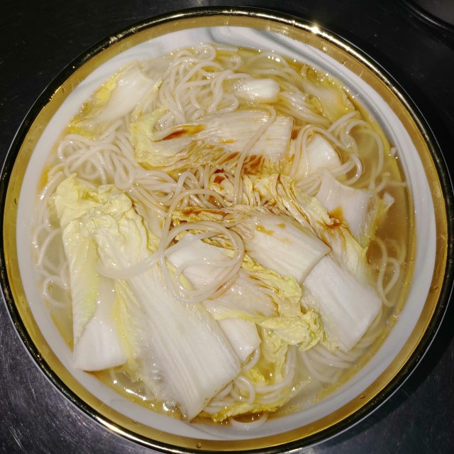 香油白菜面,简单方便家常味道