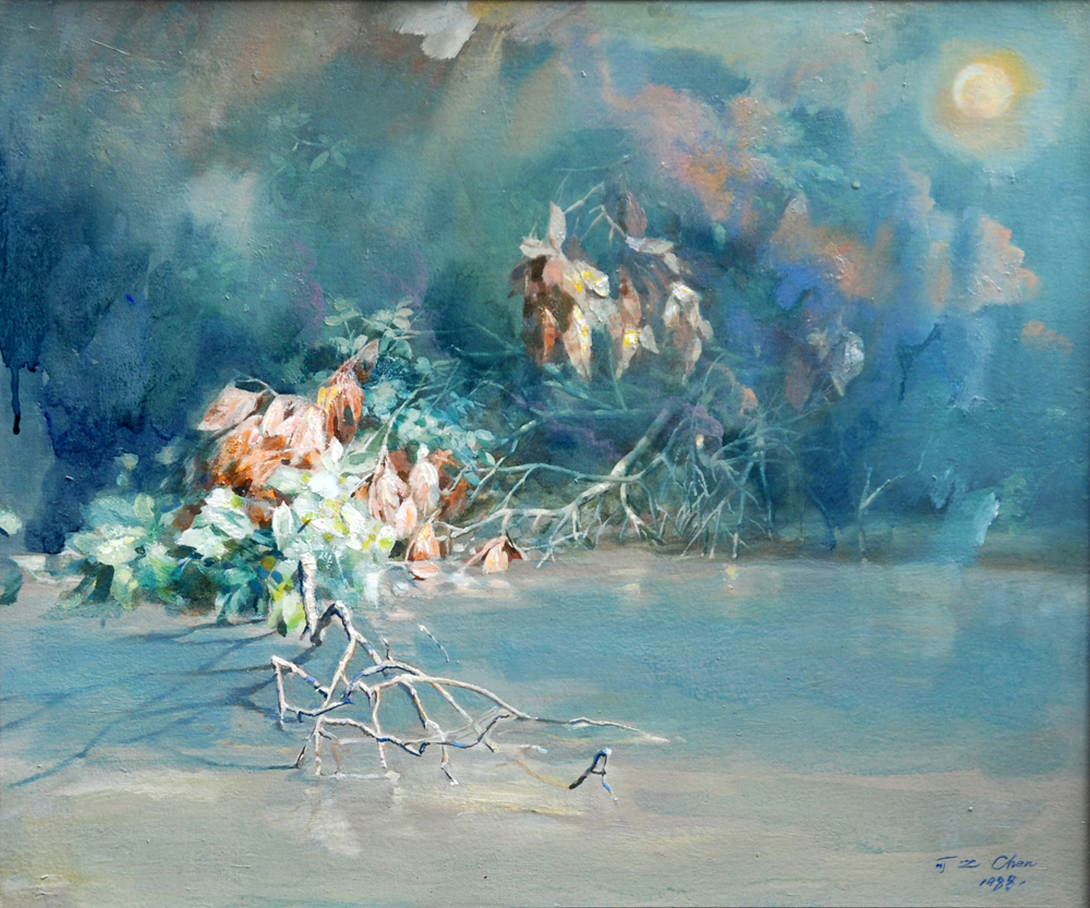 音画欣赏|《亲亲湖边水》