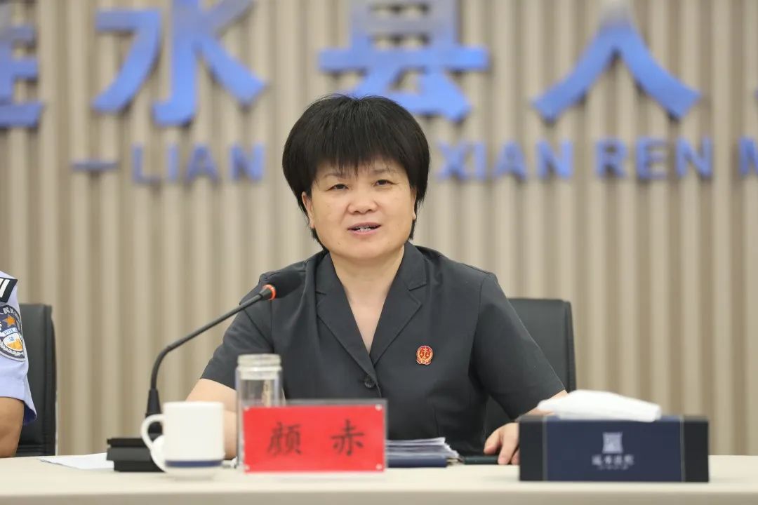 省高院法警总队副政委郭红艳一行赴涟水开展安保工作大检查