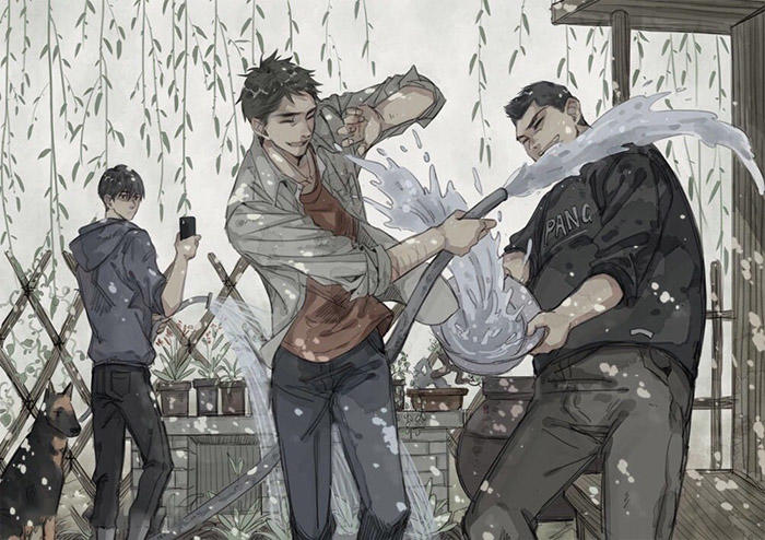 《盗墓笔记》古风文案817稻米节(铁三角解语花黑瞎子)