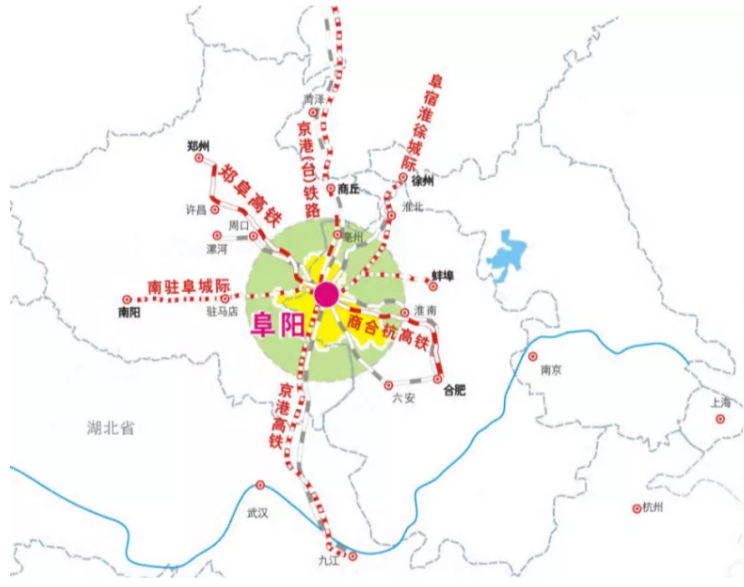 四位一体的 交通优势,有利于我们加快建设国家物流枢纽承载城市 皖北