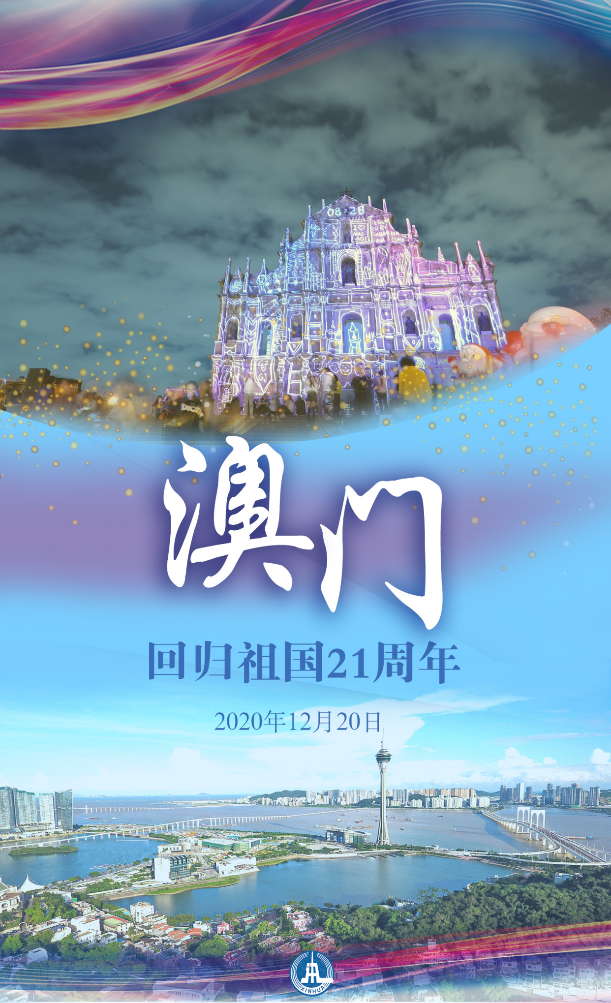(图表·海报)「澳门回归21周年」澳门回归祖国21周年