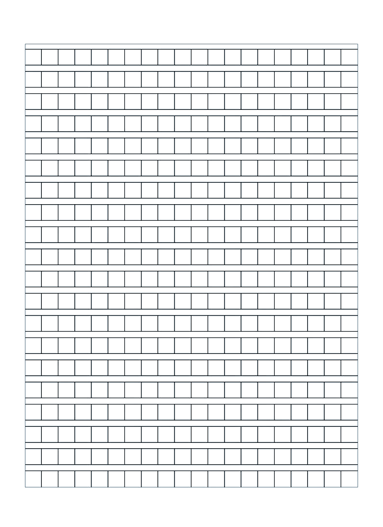 各种打印纸模板精选