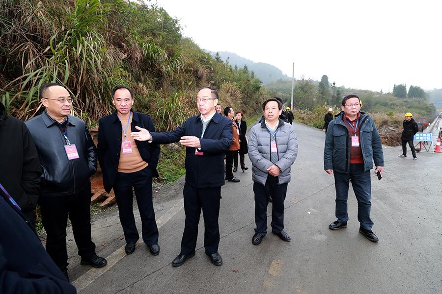 向顶天带领政协委员组调研吉首地区天然气管网建设