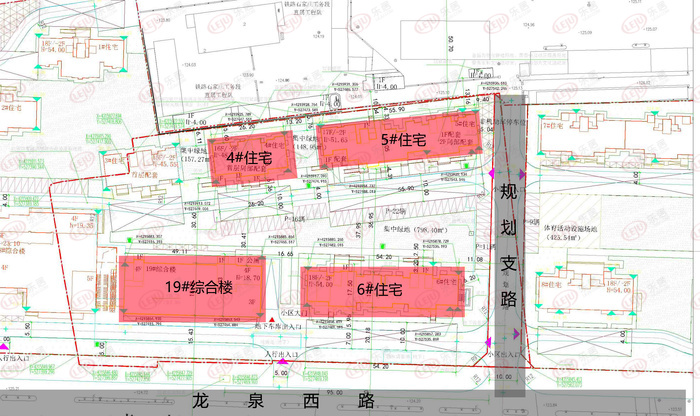 鹿泉区龙泉社区改造项目一期建设项目曝规!占地20亩拟建3栋小高层