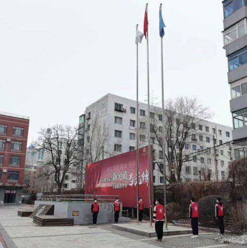 "疫"路有你,心暖相伴:沈阳市外事服务学校封校日记,让党旗在防控一线