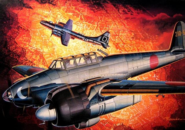 东京上空杀人"月光",b-29开膛手,日军j1n1夜间战斗机