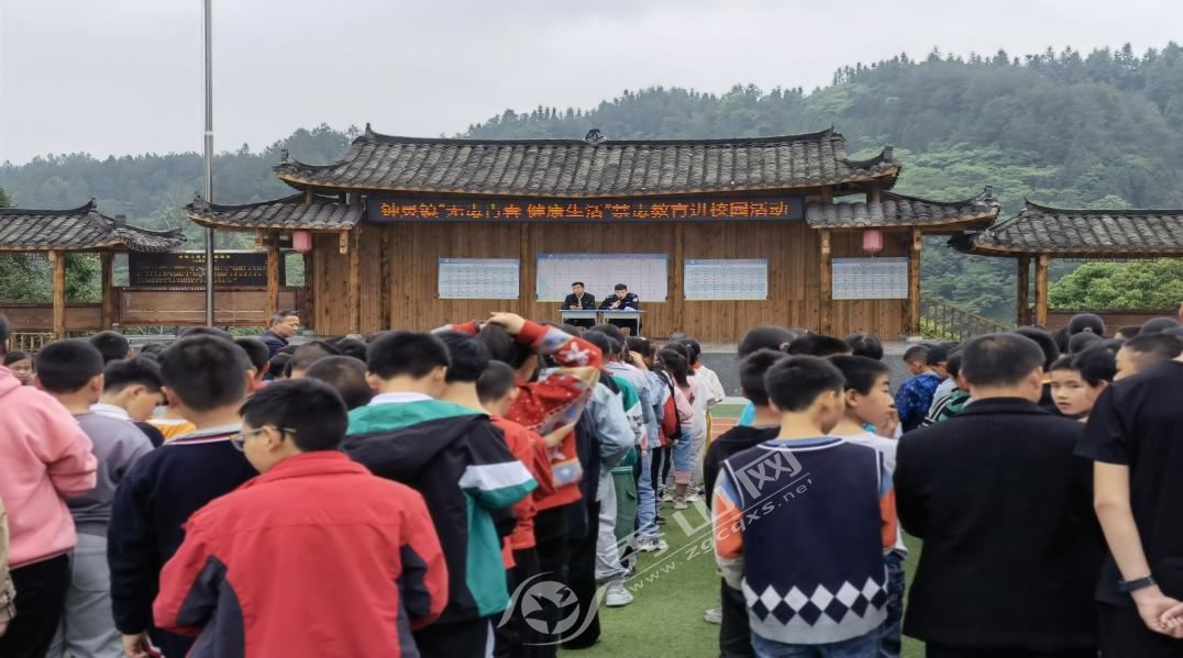 钟灵镇:禁毒教育走进校园