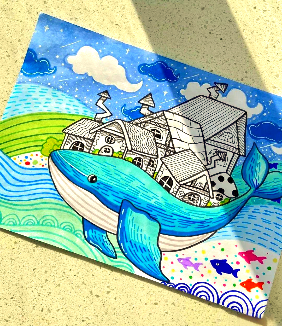 春天绘画的创意灵感与高级感范画,值得初学者临摹学习