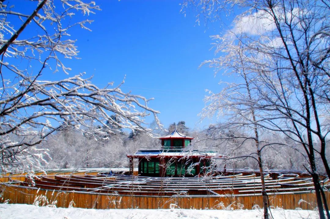 白山市撫松縣露水河鎮之後前往撫松農夫山泉研學旅行基地,看看長白山