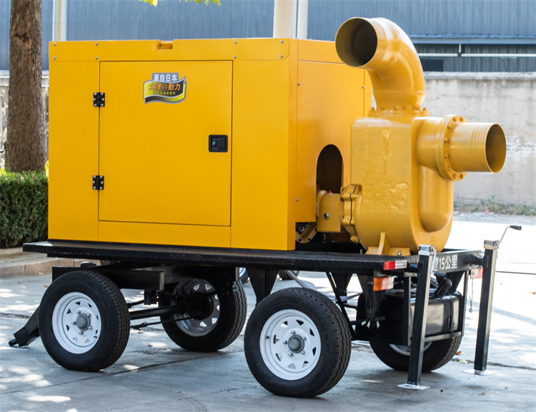 大泽动力1000立方柴油水泵大流量排污防涝应急抢险移动式防汛泵