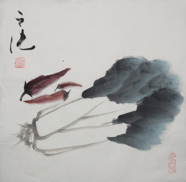 喜迎中秋|优画网签约艺术家-白石后人熊之纯作品欣赏(蔬果篇)