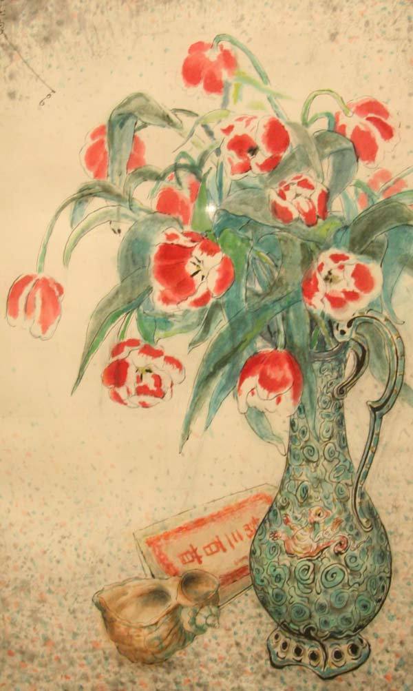 中国著名女画家潘玉良