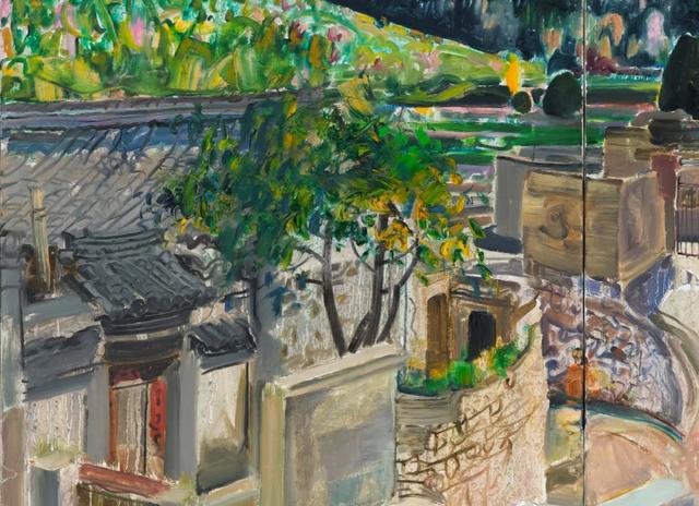 从写实到写意:孙浩油画风景写生作品选