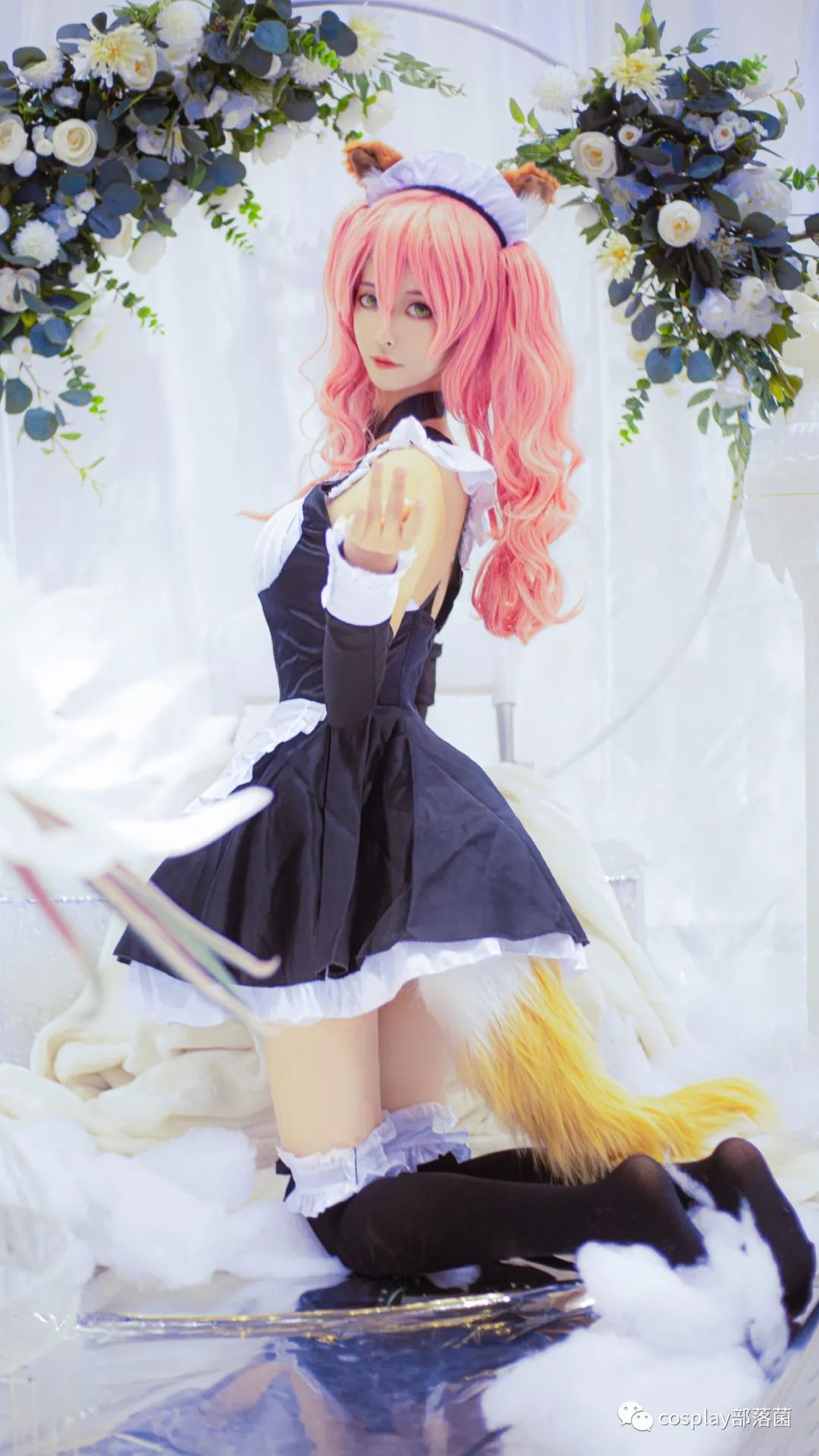 cos:fgo玉藻前女仆cos正片@安歌