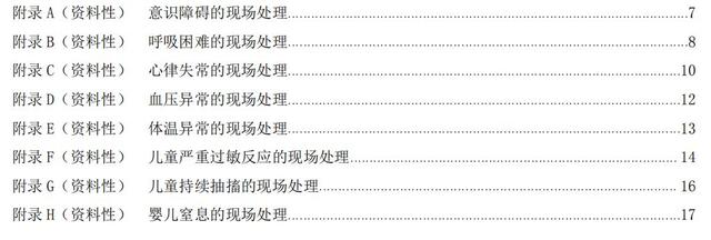 8类基层急重患者现场处理与转诊有新标准