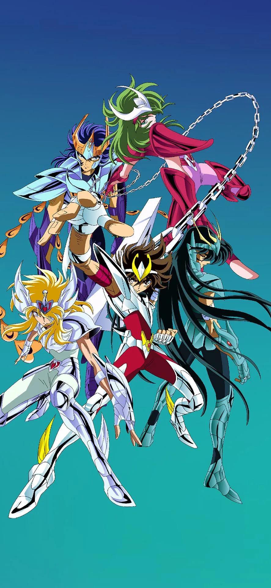 《圣斗士星矢》壁纸,为了爱,人类能够非常温柔,也能非常坚强