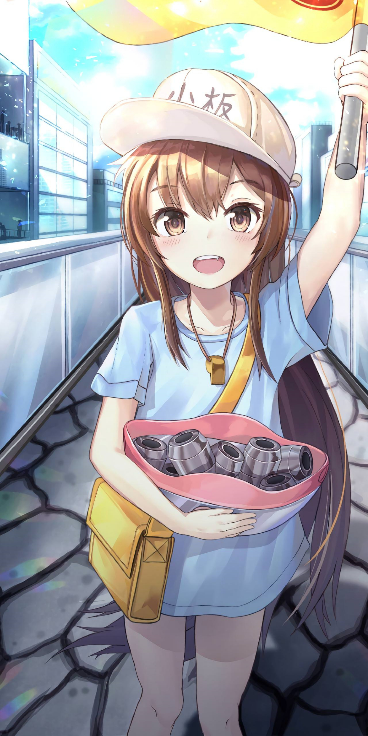 《工作细胞》血小板,动漫全面屏壁纸无水印分享