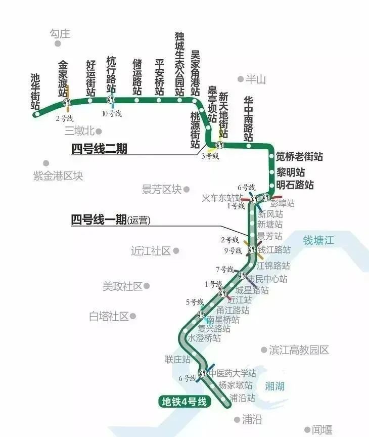 杭州10号线二期线路图图片