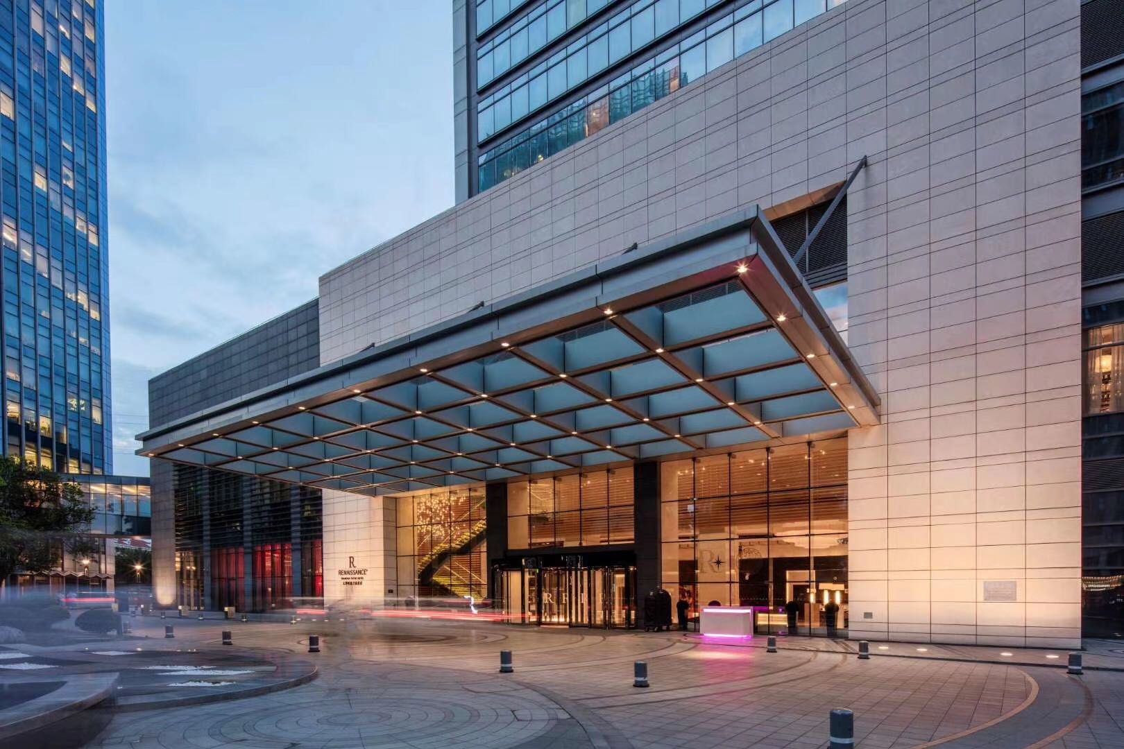 上海普陀区真如城市副中心的地标性建筑:品尊国际中心