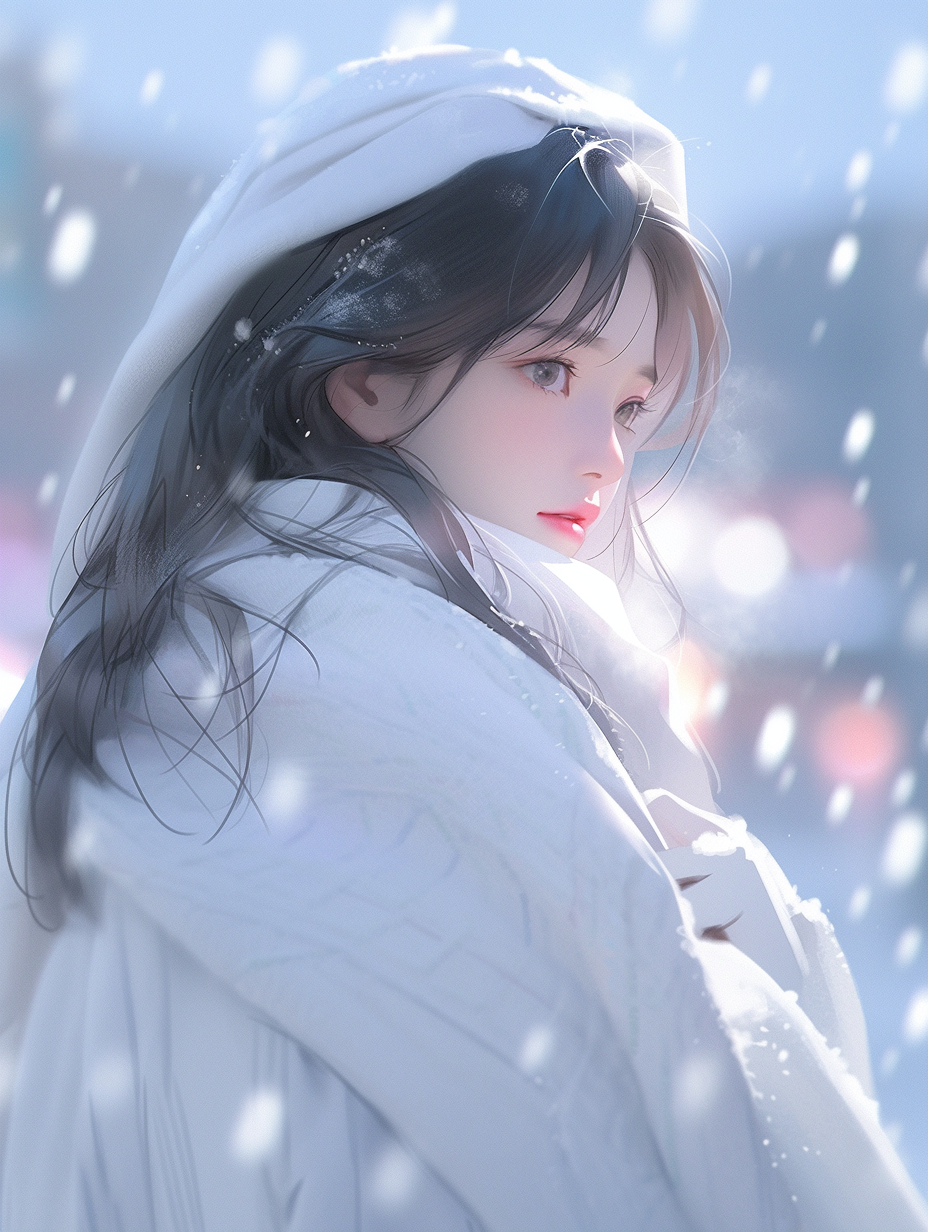 女生头像,简约大气的女生头像