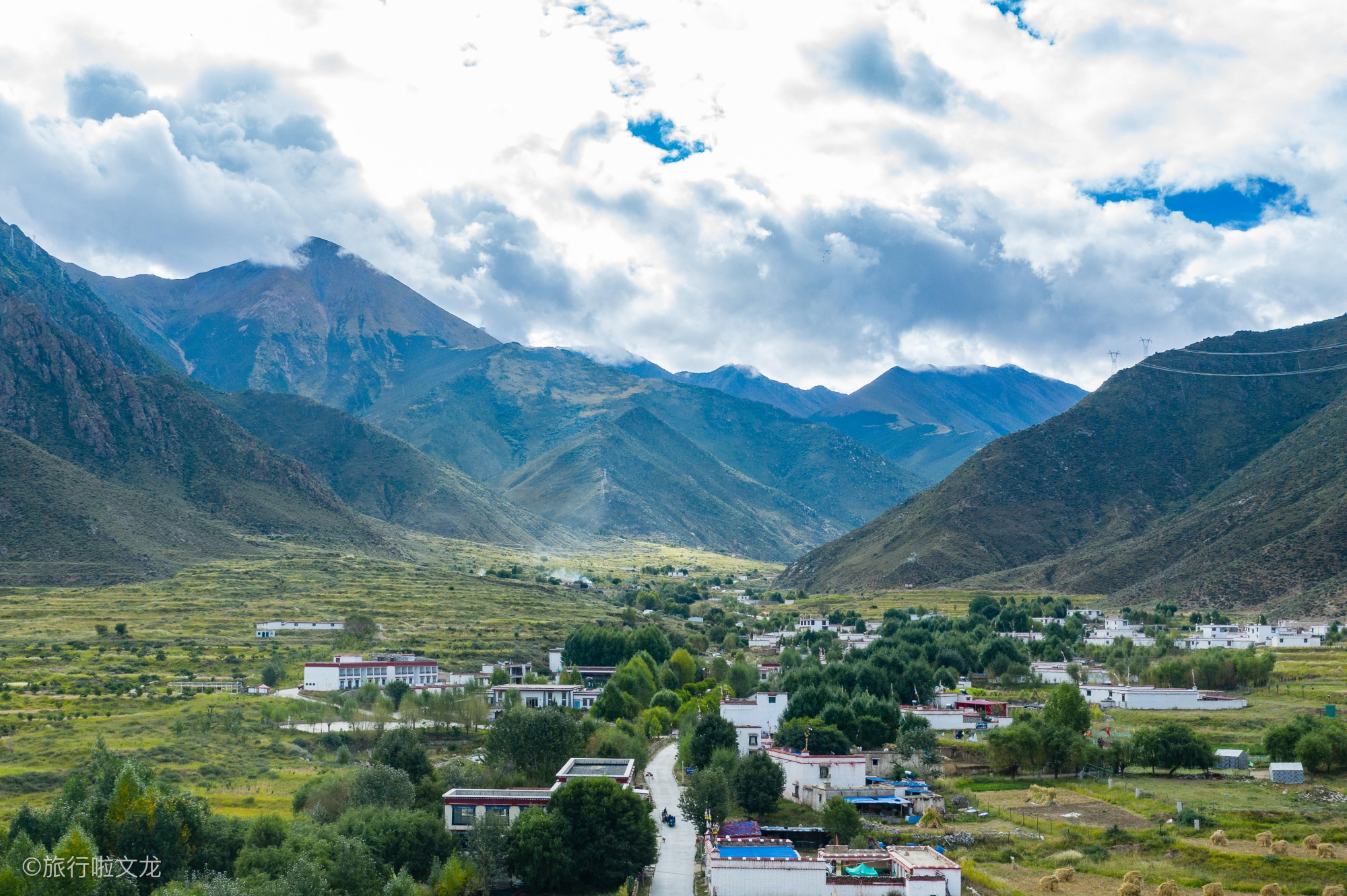 西藏拉萨的达东村,圣城最美村,拉萨小江南